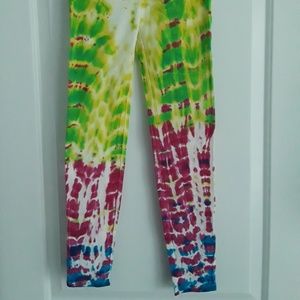 GIRL'S HAND-DYED COTTON LEGGINGS